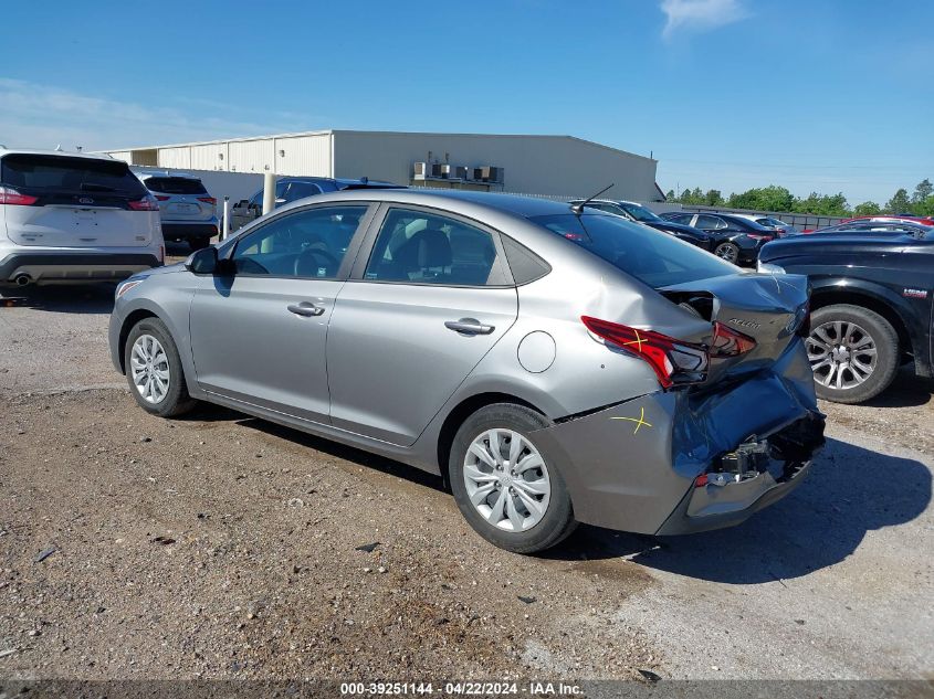 2021 Hyundai Accent Se VIN: 3KPC24A63ME144317 Lot: 39251144