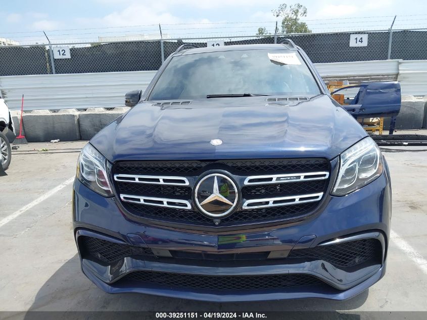 2017 Mercedes-Benz Amg Gls 63 4Matic VIN: 4JGDF7FE5HA845696 Lot: 39251151