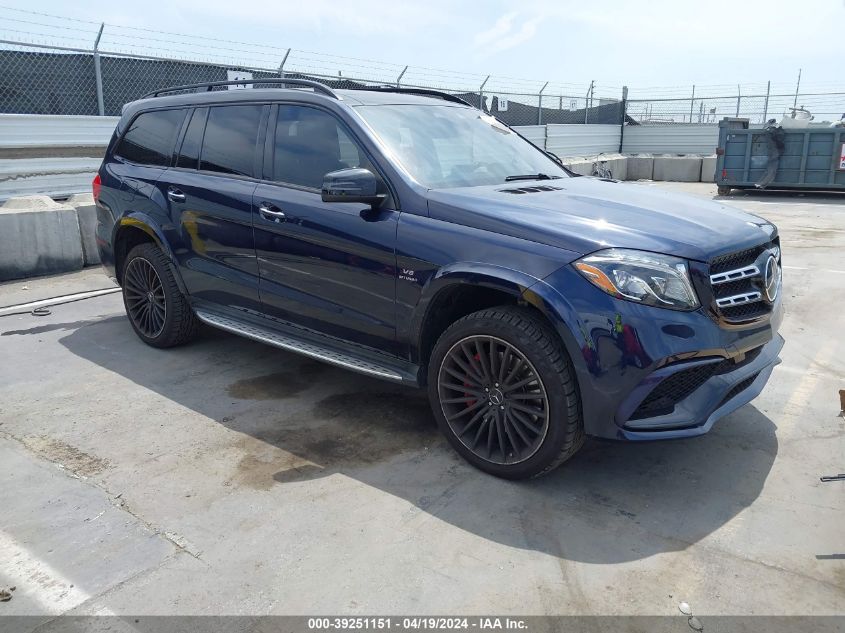 2017 Mercedes-Benz Amg Gls 63 4Matic VIN: 4JGDF7FE5HA845696 Lot: 39251151