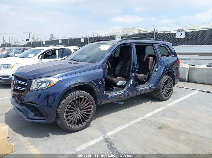 2017 Mercedes-Benz Amg Gls 63 4Matic VIN: 4JGDF7FE5HA845696 Lot: 39251151