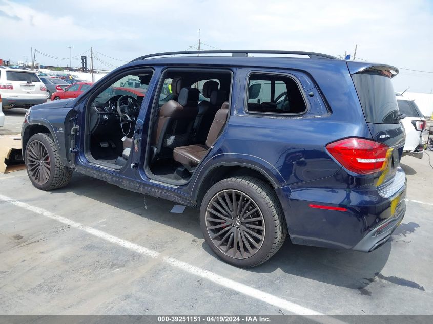 2017 Mercedes-Benz Amg Gls 63 4Matic VIN: 4JGDF7FE5HA845696 Lot: 39251151