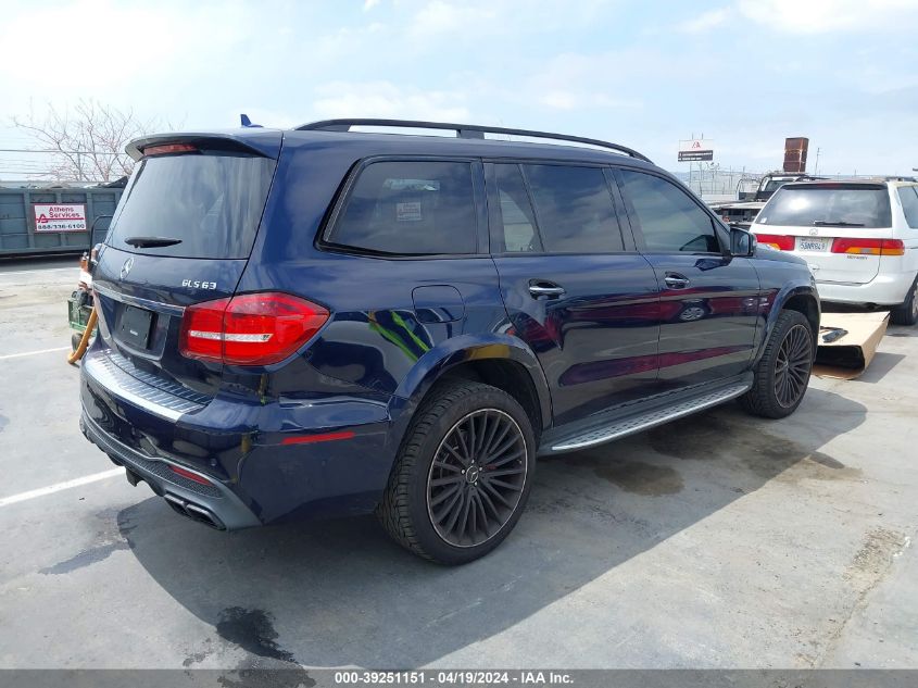 2017 Mercedes-Benz Amg Gls 63 4Matic VIN: 4JGDF7FE5HA845696 Lot: 39251151