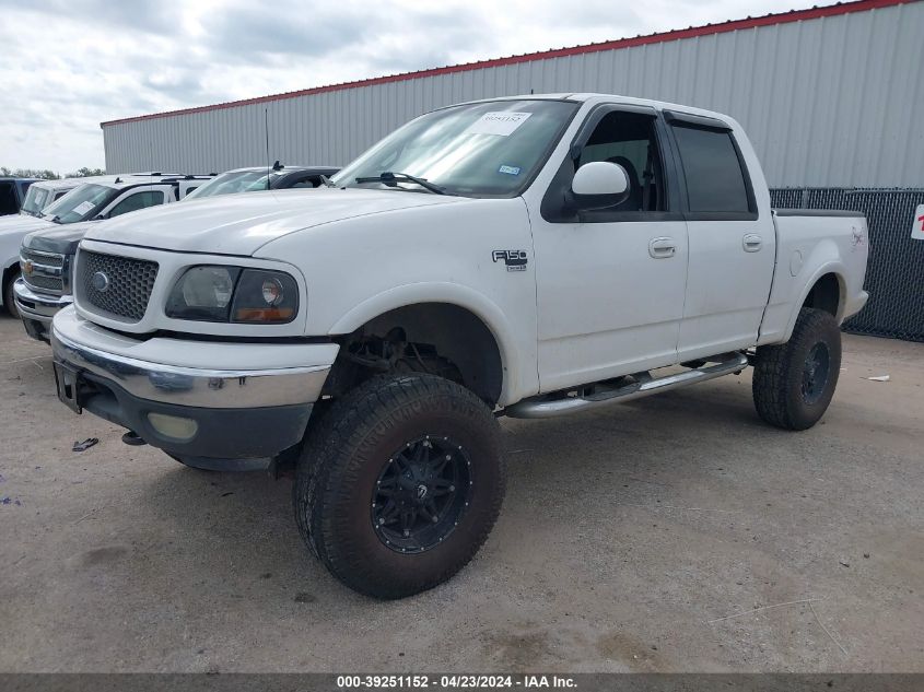 2001 Ford F-150 King Ranch Edition/Lariat/Xlt VIN: 1FTRW08W11KE89674 Lot: 39251152