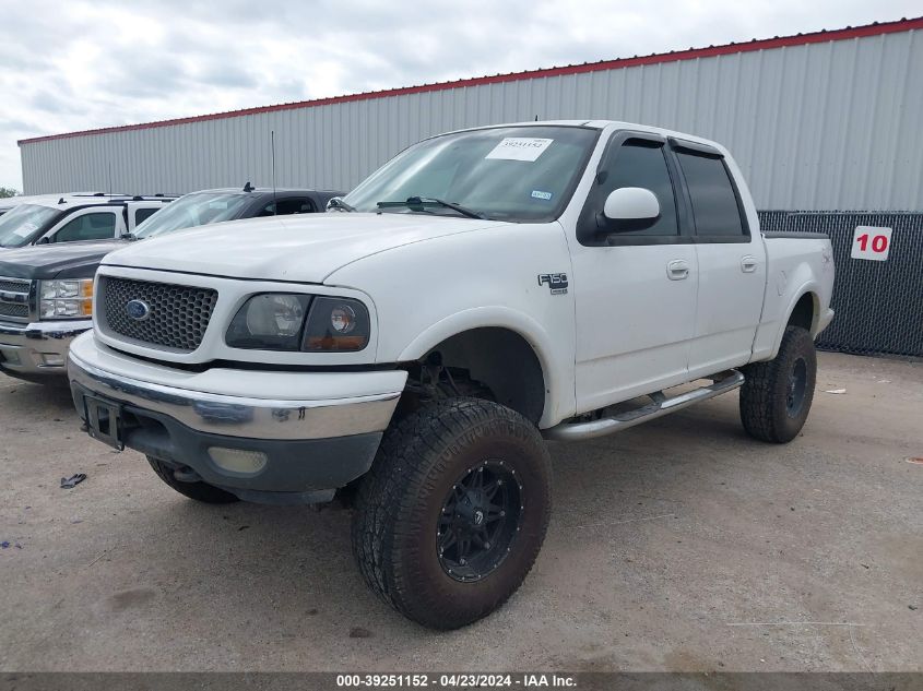 2001 Ford F-150 King Ranch Edition/Lariat/Xlt VIN: 1FTRW08W11KE89674 Lot: 39251152
