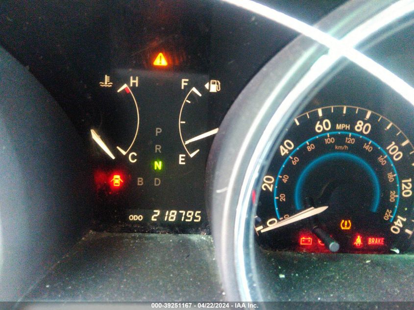 2009 Toyota Highlander Hybrid Limited VIN: JTEEW44A292034307 Lot: 39251167