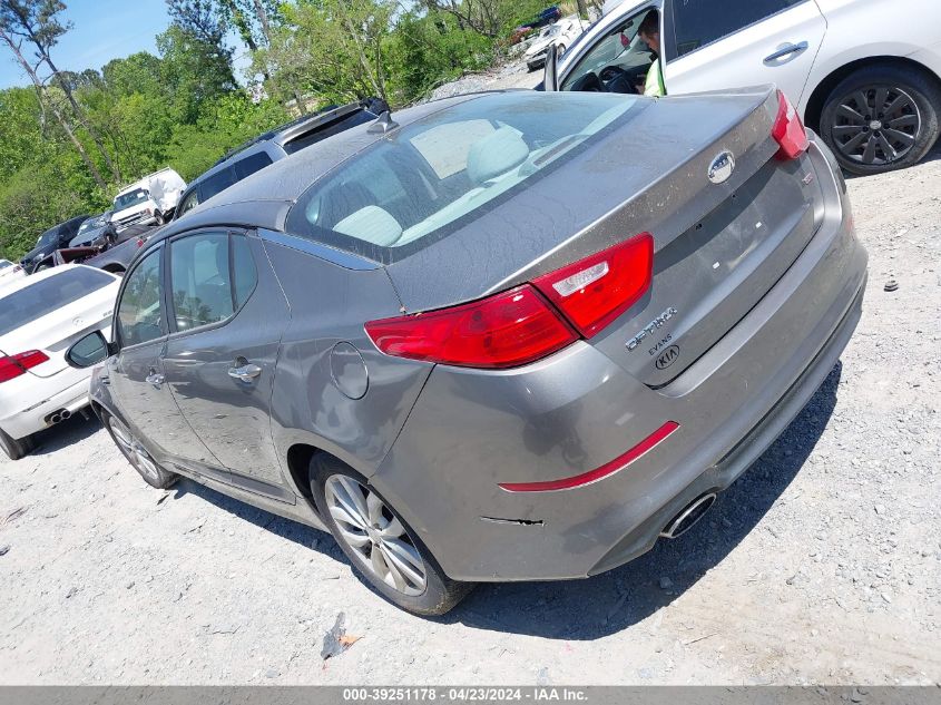 2014 Kia Optima Lx VIN: 5XXGM4A77EG304258 Lot: 39251178