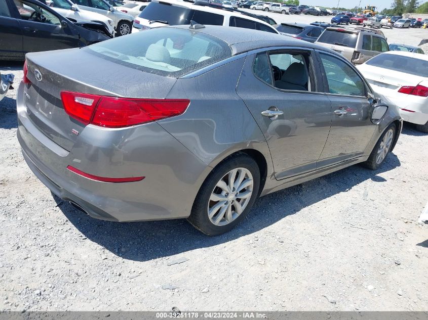 2014 Kia Optima Lx VIN: 5XXGM4A77EG304258 Lot: 39251178