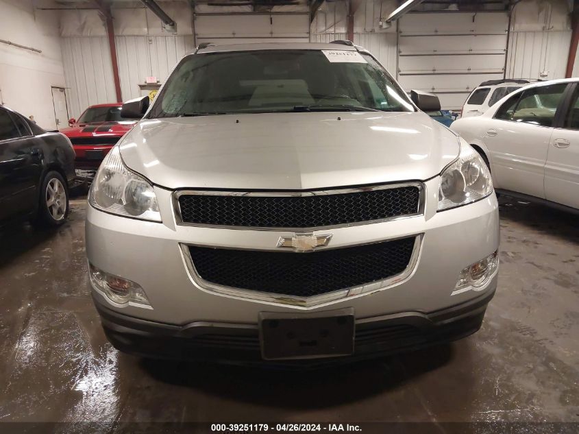 2012 Chevrolet Traverse Ls VIN: 1GNKRFED0CJ161435 Lot: 39251179