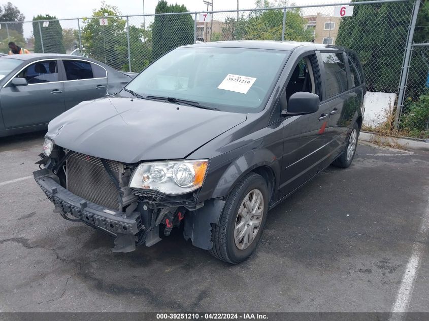 2016 Dodge Grand Caravan Se VIN: 2C4RDGBG8GR153000 Lot: 39251210