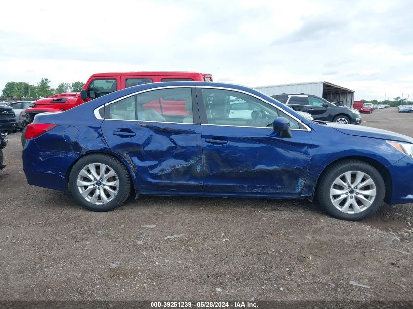 2017 Subaru Legacy 2.5I Premium VIN: 4S3BNAC62H3037397 Lot: 39251239