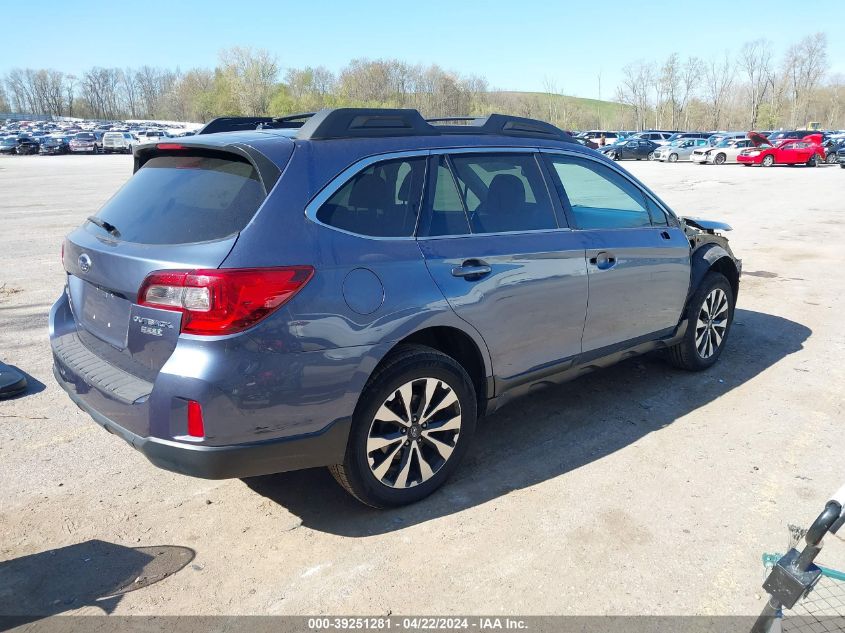 2015 Subaru Outback 2.5I Limited VIN: 4S4BSALC6F3213181 Lot: 39251281