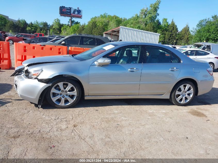 2010 Acura Rl 3.7 VIN: JH4KB2F6XAC000175 Lot: 39251284