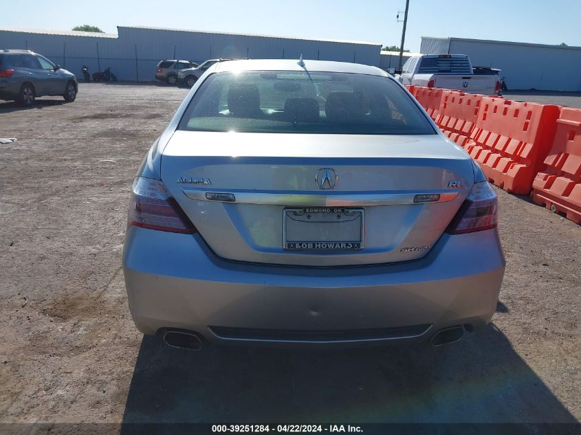 2010 Acura Rl 3.7 VIN: JH4KB2F6XAC000175 Lot: 39251284