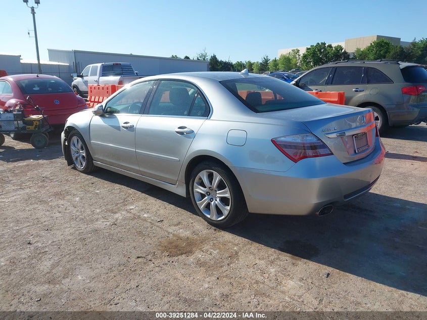 2010 Acura Rl 3.7 VIN: JH4KB2F6XAC000175 Lot: 39251284