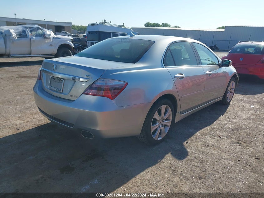 2010 Acura Rl 3.7 VIN: JH4KB2F6XAC000175 Lot: 39251284