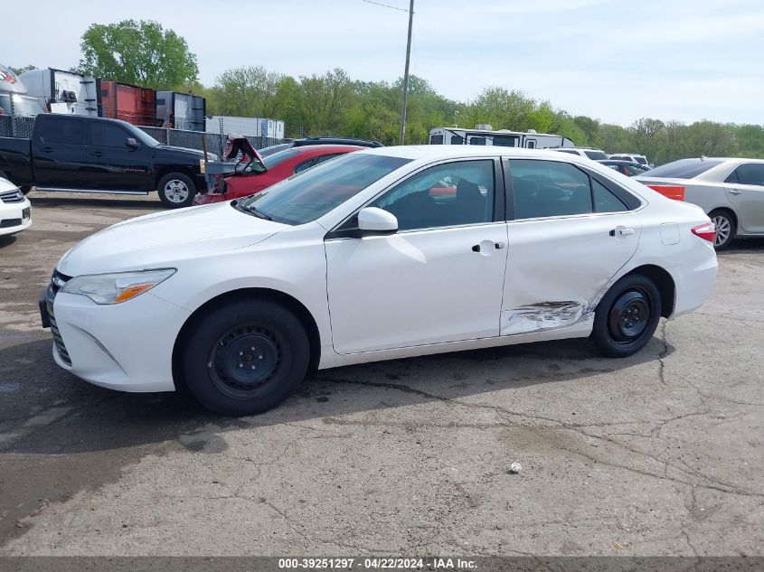 2017 Toyota Camry Le VIN: 4T1BF1FK2HU407825 Lot: 39251297