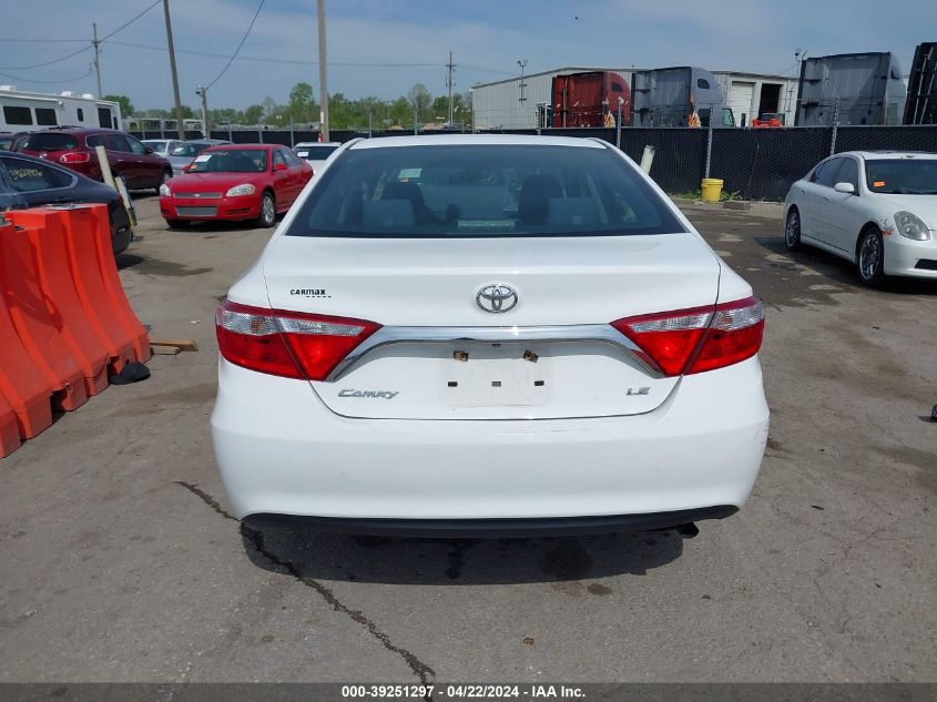 2017 Toyota Camry Le VIN: 4T1BF1FK2HU407825 Lot: 39251297