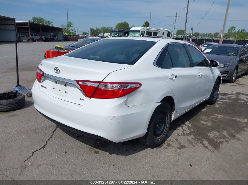 2017 Toyota Camry Le VIN: 4T1BF1FK2HU407825 Lot: 39251297