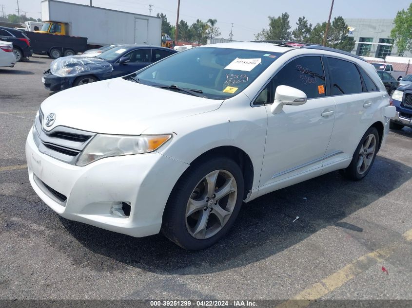 2013 Toyota Venza Le V6 VIN: 4T3ZK3BB7DU062224 Lot: 39251299