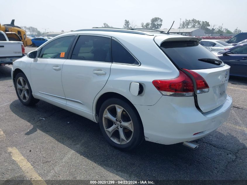 2013 Toyota Venza Le V6 VIN: 4T3ZK3BB7DU062224 Lot: 39251299