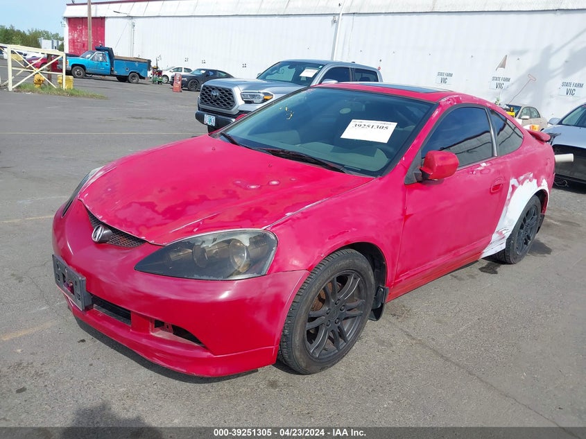 2006 Acura Rsx VIN: JH4DC53866S011197 Lot: 39251305