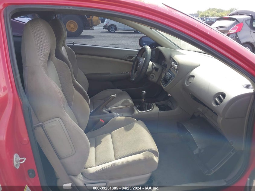 2006 Acura Rsx VIN: JH4DC53866S011197 Lot: 39251305