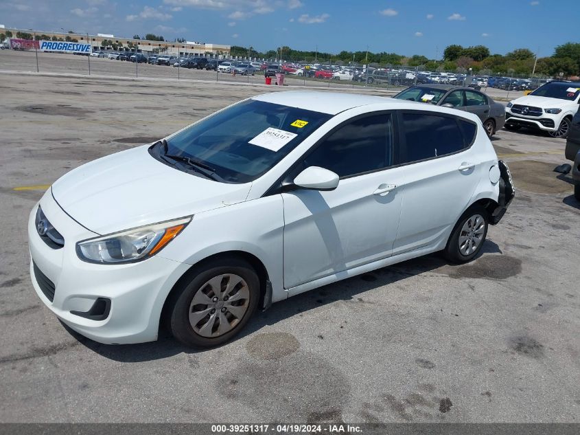 2015 Hyundai Accent Gs VIN: KMHCT5AE8FU201637 Lot: 39251317