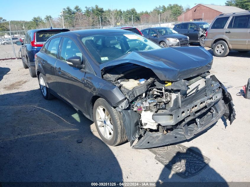 2015 Ford Focus Se VIN: 1FADP3F24FL302573 Lot: 39251325