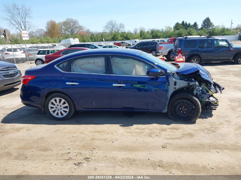 2019 Nissan Sentra S VIN: 3N1AB7APXKY236881 Lot: 39251339