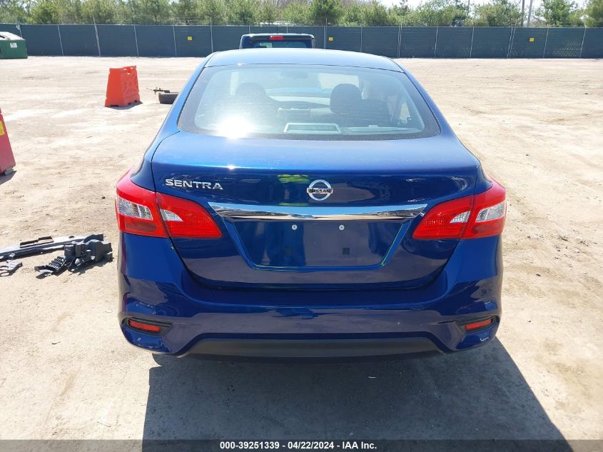 2019 Nissan Sentra S VIN: 3N1AB7APXKY236881 Lot: 39251339