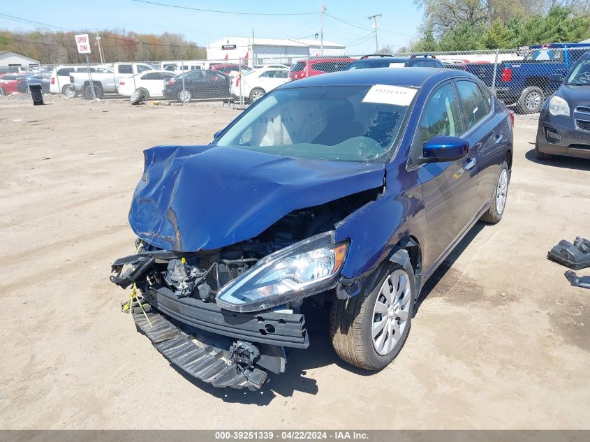 3N1AB7APXKY236881 | 2019 NISSAN SENTRA