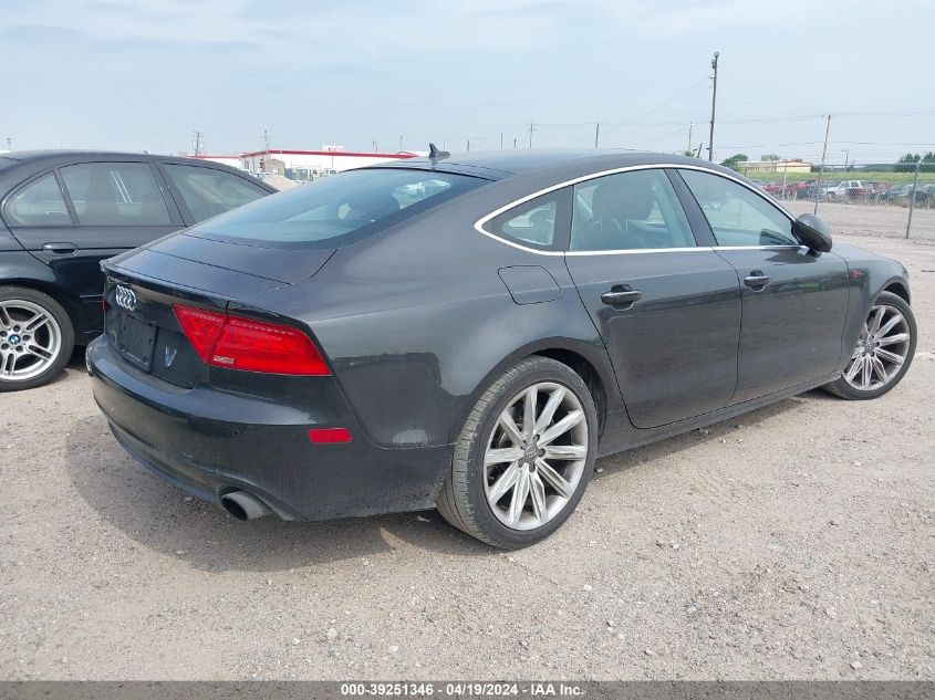 2013 Audi A7 3.0T Premium VIN: WAUYGAFC1DN022360 Lot: 39251346