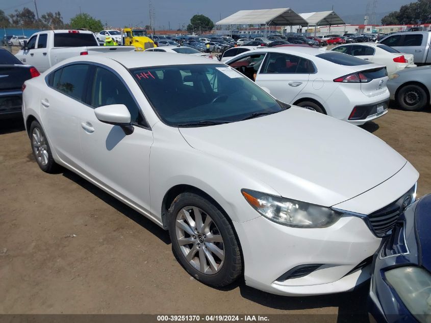 2015 Mazda Mazda6 I Sport VIN: JM1GJ1U53F1219285 Lot: 39251370