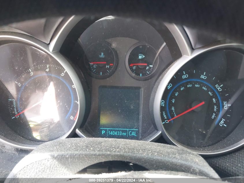 2013 Chevrolet Cruze 1Lt Auto VIN: 1G1PC5SBXD7175623 Lot: 39251379