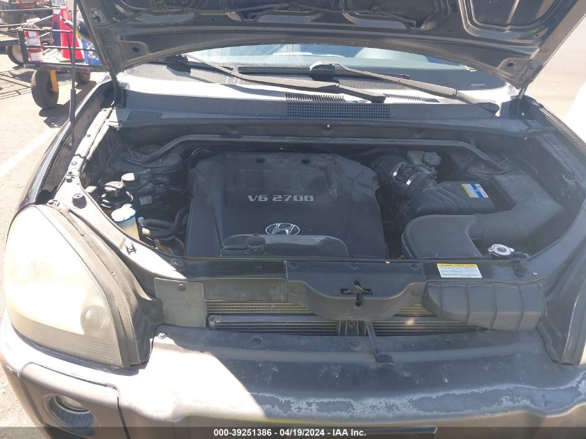 2007 Hyundai Tucson Limited/Se VIN: KM8JN12D27U568132 Lot: 39251386