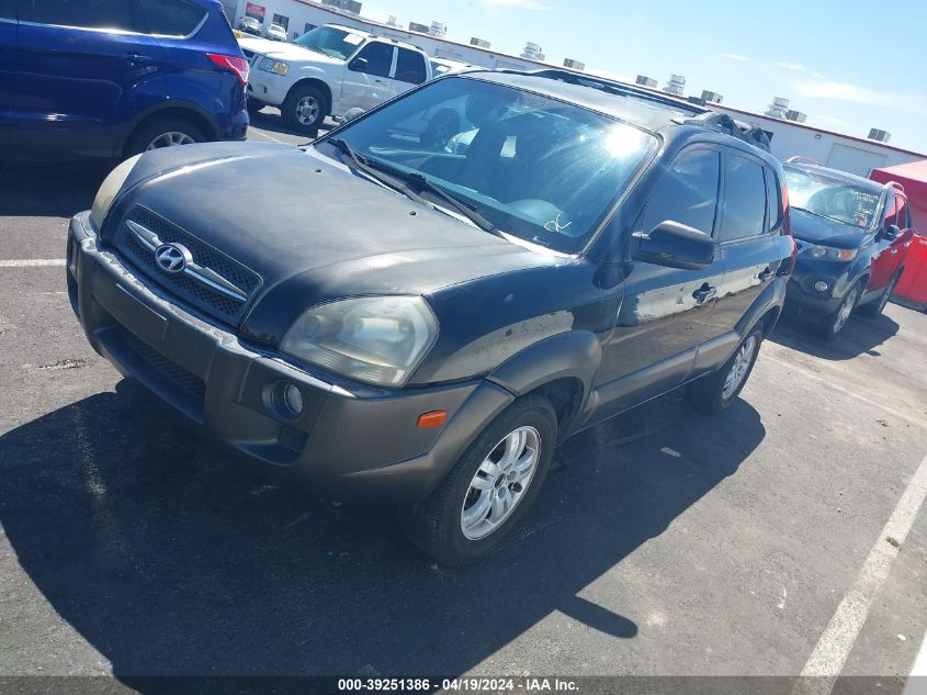2007 Hyundai Tucson Limited/Se VIN: KM8JN12D27U568132 Lot: 39251386