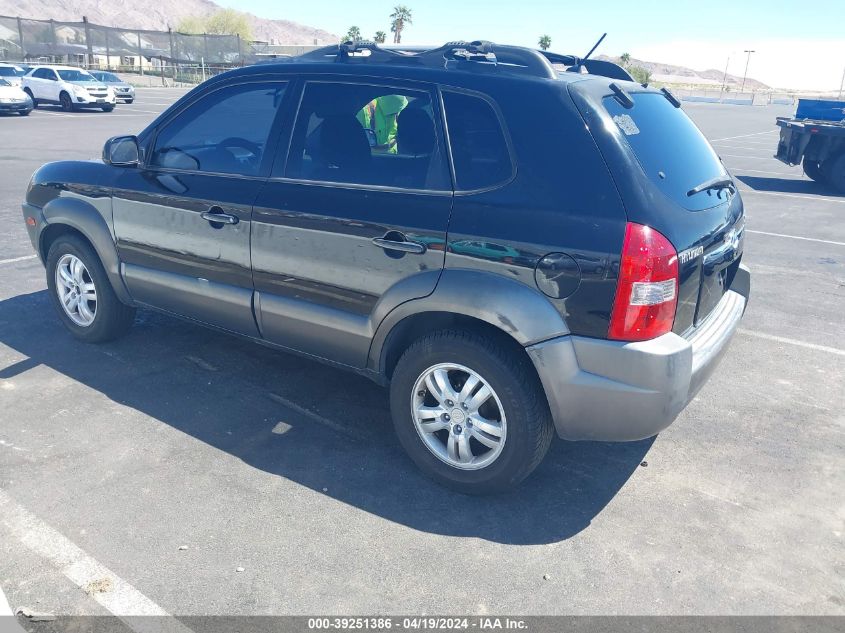 2007 Hyundai Tucson Limited/Se VIN: KM8JN12D27U568132 Lot: 39251386