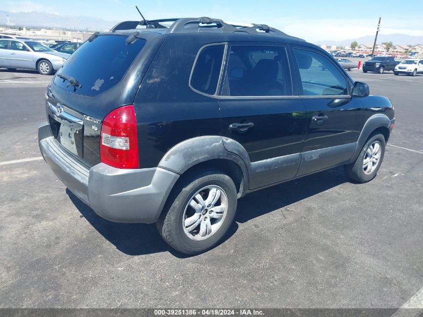 2007 Hyundai Tucson Limited/Se VIN: KM8JN12D27U568132 Lot: 39251386