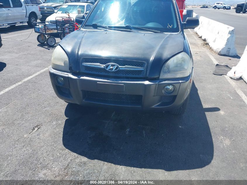 2007 Hyundai Tucson Limited/Se VIN: KM8JN12D27U568132 Lot: 39251386