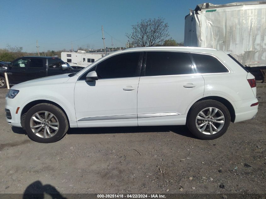 2017 Audi Q7 3.0T Premium VIN: WA1LAAF73HD026529 Lot: 39251418