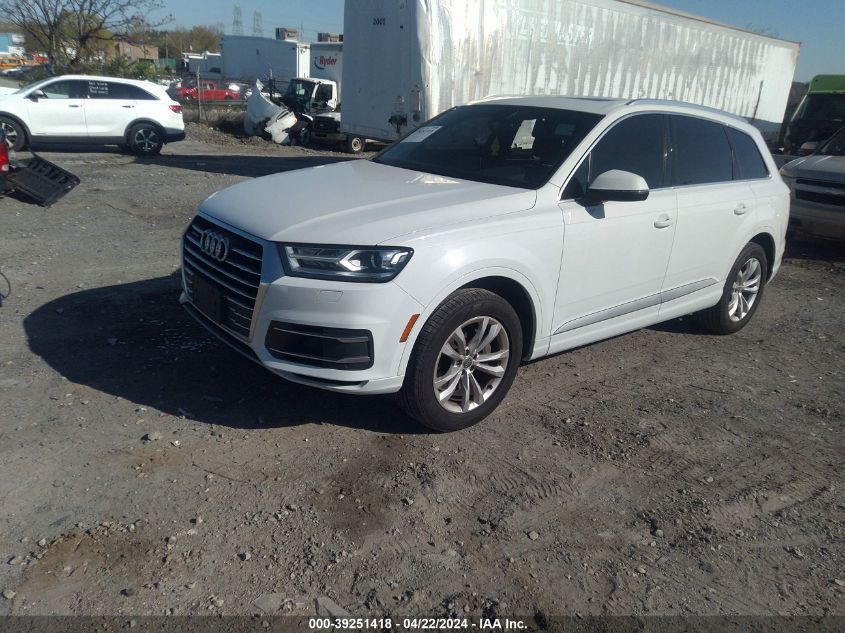 2017 Audi Q7 3.0T Premium VIN: WA1LAAF73HD026529 Lot: 39251418