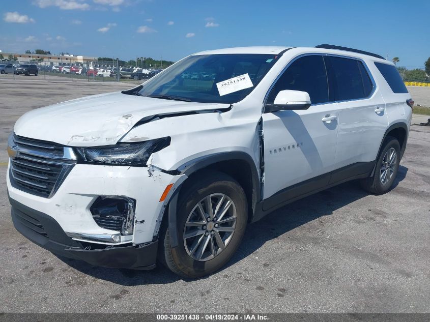 2023 Chevrolet Traverse Fwd Lt Leather VIN: 1GNERHKW8PJ214015 Lot: 39251438