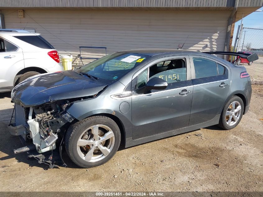 2013 Chevrolet Volt VIN: 1G1RD6E4XDU101418 Lot: 39251451