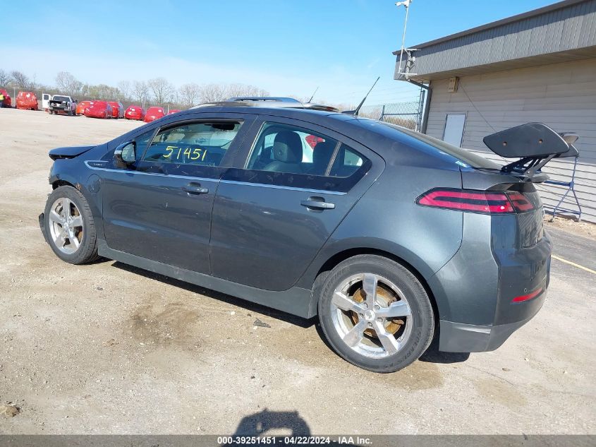 2013 Chevrolet Volt VIN: 1G1RD6E4XDU101418 Lot: 39251451