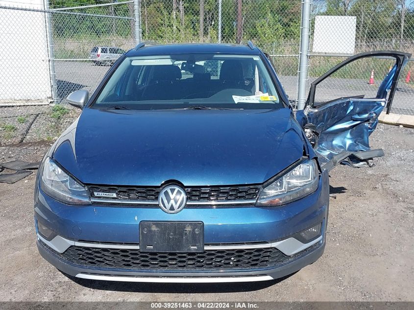 2018 Volkswagen Golf Alltrack Tsi S/Tsi Se VIN: 3VWM17AU1JM768137 Lot: 39251463