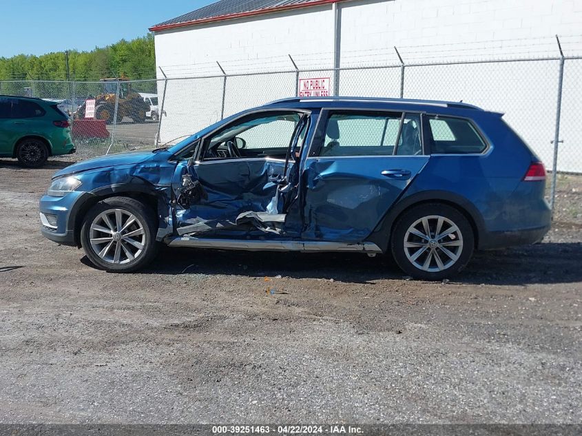 2018 Volkswagen Golf Alltrack Tsi S/Tsi Se VIN: 3VWM17AU1JM768137 Lot: 39251463