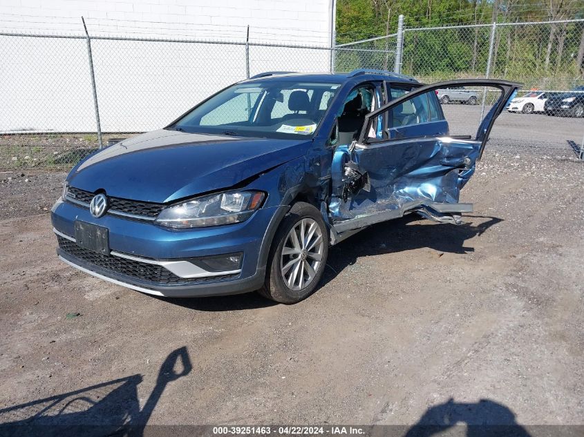 2018 Volkswagen Golf Alltrack Tsi S/Tsi Se VIN: 3VWM17AU1JM768137 Lot: 39251463