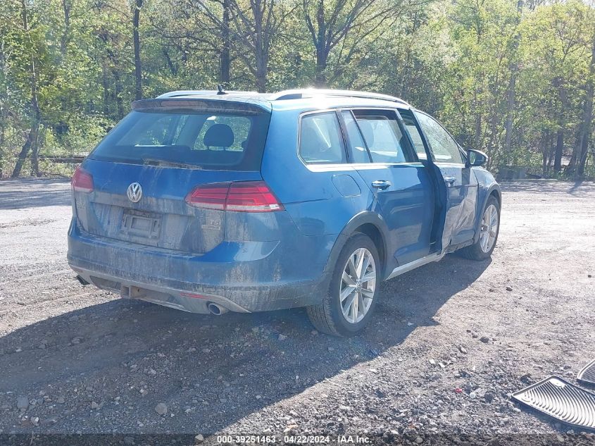 2018 Volkswagen Golf Alltrack Tsi S/Tsi Se VIN: 3VWM17AU1JM768137 Lot: 39251463