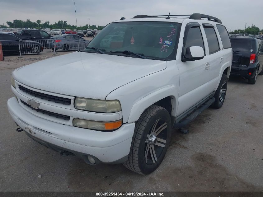 2004 Chevrolet Tahoe Z71 VIN: 1GNEK13Z54R317703 Lot: 39251464