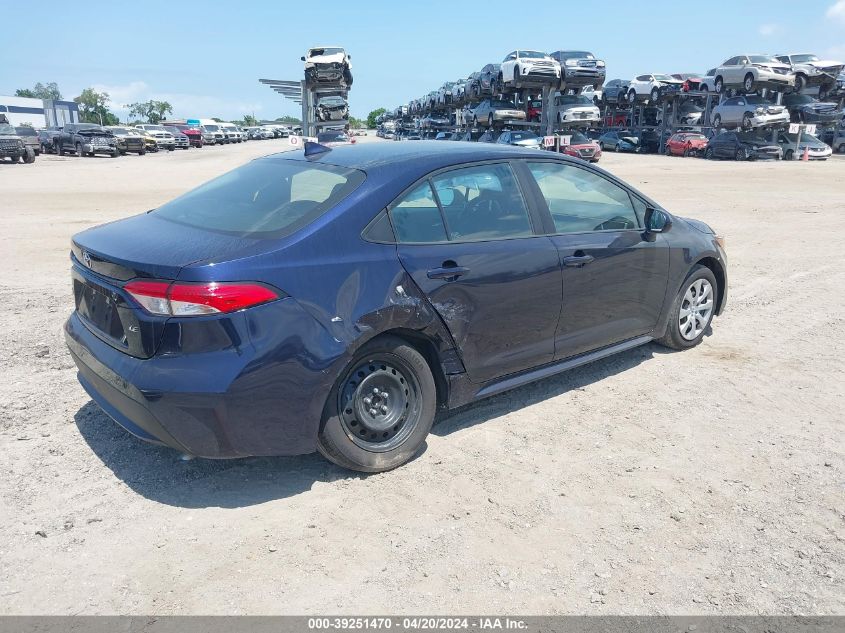 2021 Toyota Corolla Le VIN: 5YFEPMAE7MP228494 Lot: 39251470